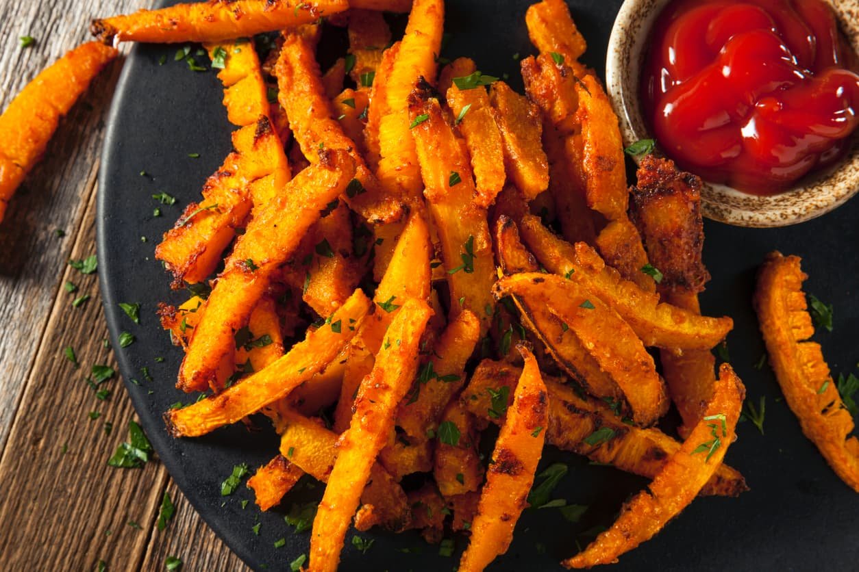 frites de citrouilles