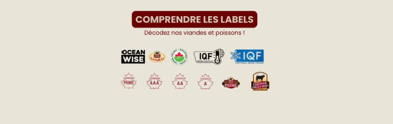 Décryptez les labels de nos viandes et poissons