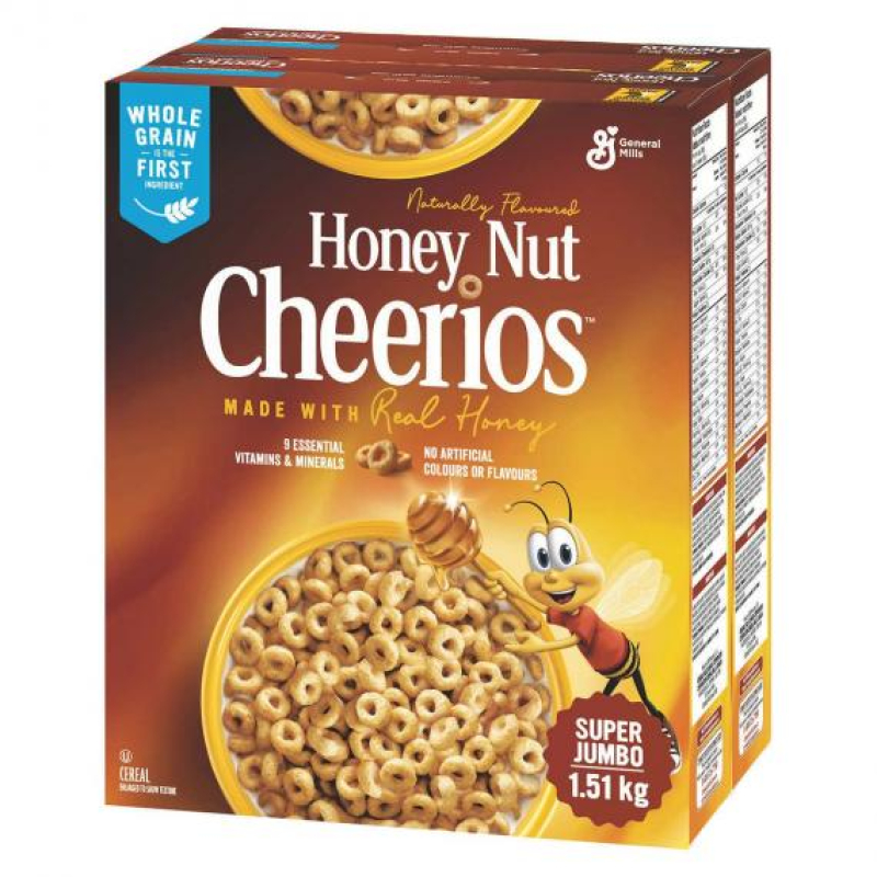 Logo du produit Honey and nut Cheerios 