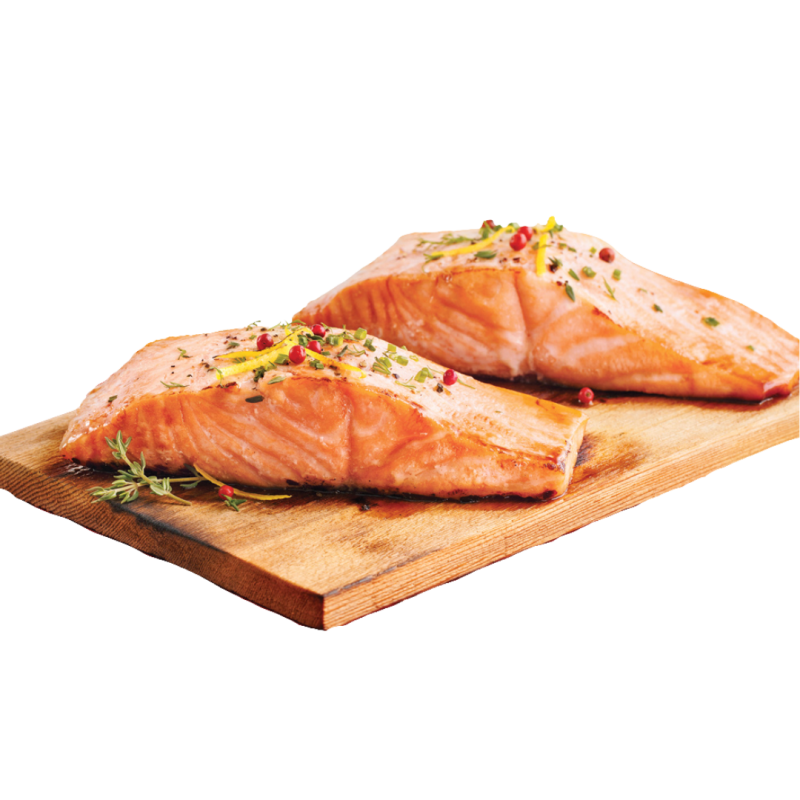 Logo du produit Saumon planche de cèdre érable et BBQ